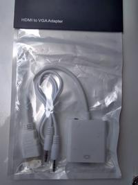 Gambar Adapter Laptop ke Proyektor - HDMI to VGA dari AdamStore69_NEW Kota Bogor 2 Tokopedia