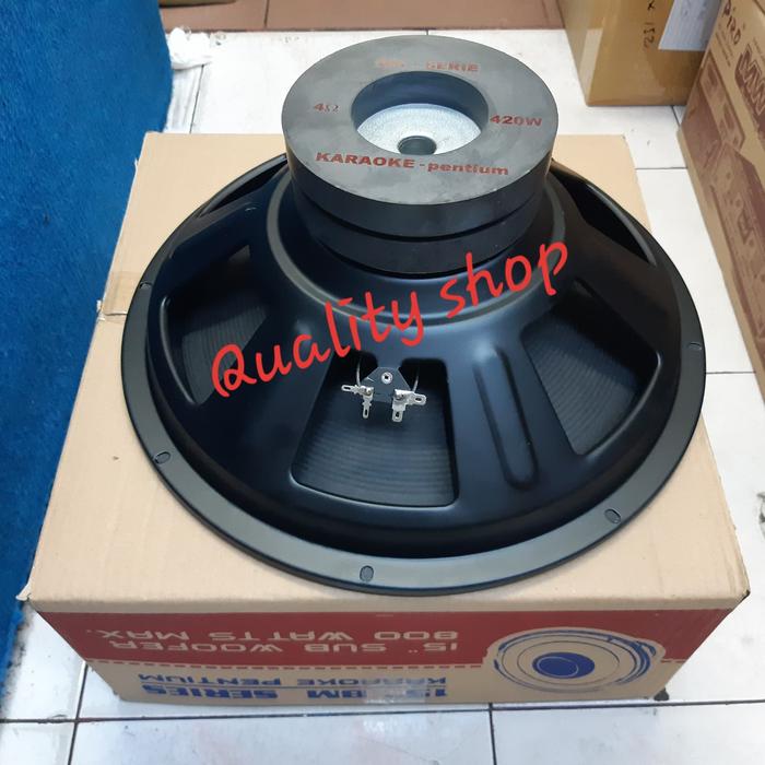 Gambar SPEAKER BM 15 INCH DOUBLE MAGNET 420 WATT dari Quality Electronic Kota Administrasi Jakarta Barat Tokopedia