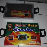 Gambar Bakar Batu Granito 20x30 (ebonit) dari RAFIF ONLEN SHOP Kab. Bekasi 2 Tokopedia