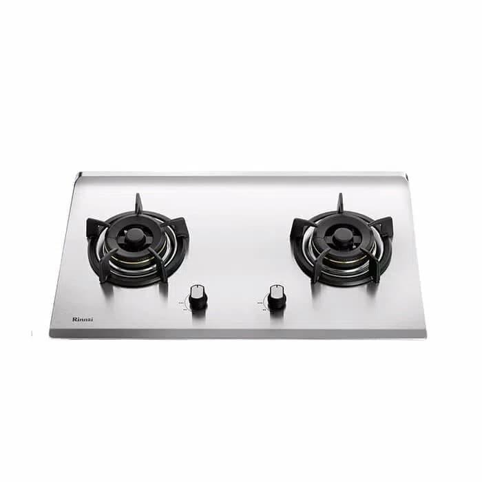 Gambar kompor Gas Tanam 2Tungku Rinnai RB-72S/stainless dari HOME SANITARY88 Jakarta Pusat Tokopedia