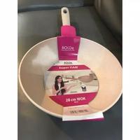Gambar BOLDe SUPER PAN WOK (WAJAN) 28cm - Beige - Penggorengan Frypan Granite dari Bakul Panci_NEW Kota Surabaya 4 Tokopedia
