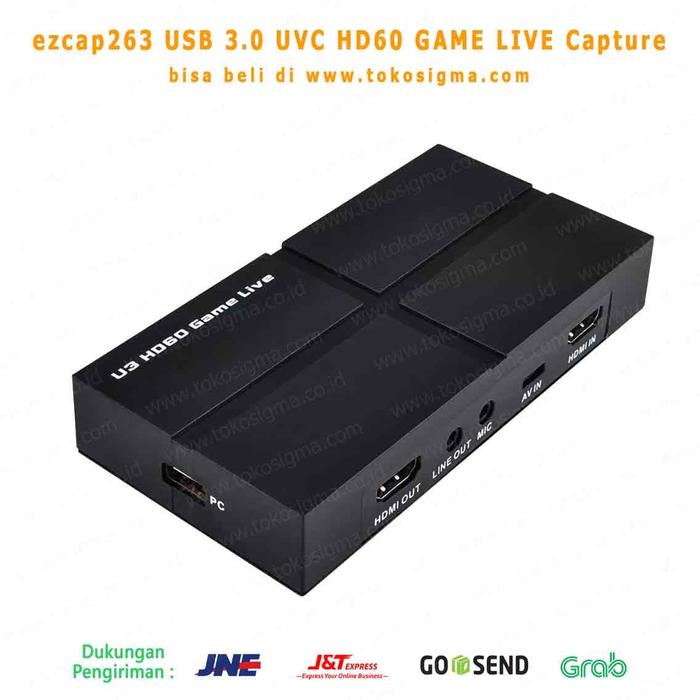 Gambar ezcap 263 USB 3.0 AV or HDMI 1080p Capture HD60 Game live mirip Elgato dari Toko Optima Kirana Kota Administrasi Jakarta Barat Tokopedia