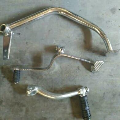 Gambar pedal set stater perseneling rem Yamaha L2g dari Antik Motor Kediri Kab. Kediri Tokopedia
