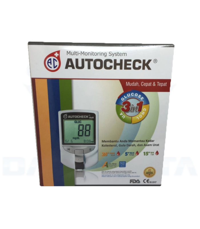 Gambar ALAT AUTOCHEK GCU 3in1/ AUTOCEK GCU dari Sumber Abadi Medika Kota Semarang Tokopedia