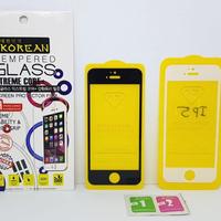 Gambar KOREAN Tempered Glass iPhone 5S 5G 5C iPhone 5 SE FULL SCREEN FULL LEM dari Agen Aksesoris Hp Jakarta Pusat 1 Tokopedia