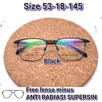 Gambar Frame Kacamata Klasik Besi Frame Gaya Korea Paket Lensa Minus Murah dari idazube corp Kota Bekasi 1 Tokopedia
