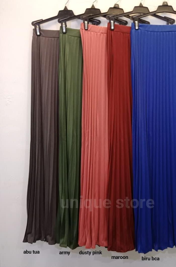 Gambar celana kulot plisket dari SOFI SHOPE 88 Kab. Bandung Tokopedia