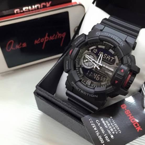 Gambar CASIO G-SHOCK GA-400-1B dari BOSS SHERLI Kab. Bandung Tokopedia