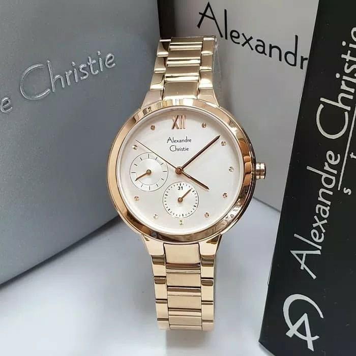 Gambar Jam Tangan Alexander Christie Wanita AC2697 Rosegold Original dari TS Online Shop Kota Bandung Tokopedia