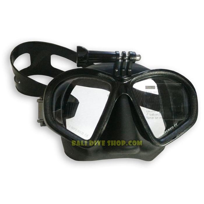 Gambar Mask Spearfishing w/ mount camera action zeepro (optical lens) (BDS) dari Bali Scuba Dive Shop Kota Denpasar 3 Tokopedia