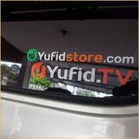 Gambar Sticker Yufid.TV Merah Putih dari Toko Yufid Store Kab. Sleman 3 Tokopedia