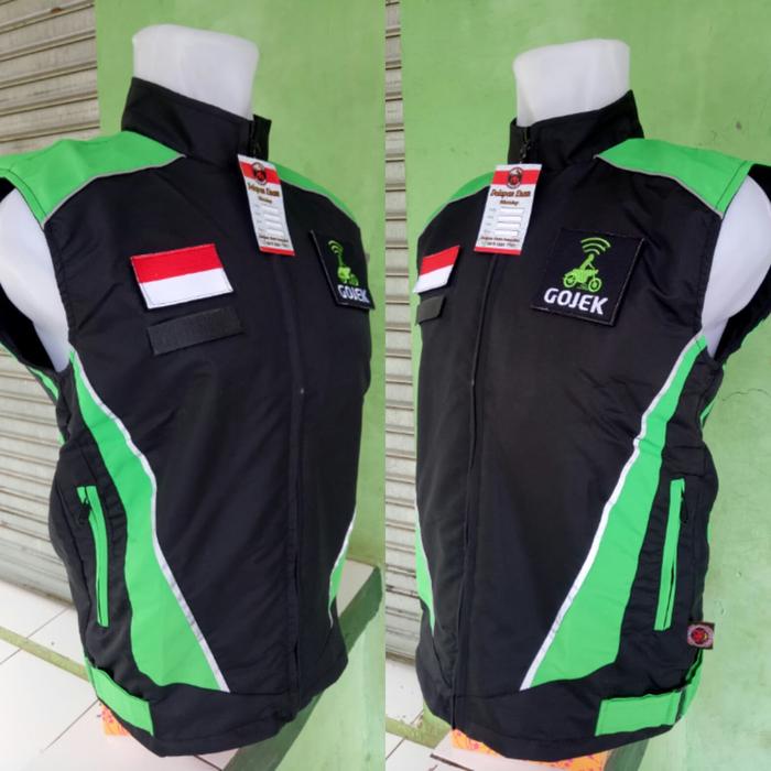 Gambar rompi gojek 05 dari DelapanenamBikershop Kota Bogor Tokopedia