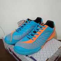 Gambar Sepatu Futsal Finotti AFF - 03 Warna Biru Sol Empuk Nyaman di Pakai dari Toko Kota Kembang Kab. Bandung 1 Tokopedia