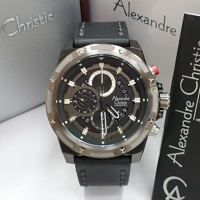 Gambar Jam Tangan Pria Alexandre Christie AC 6506 Fullblack Original dari Oceanic Watch Original Kota Administrasi Jakarta Utara Tokopedia