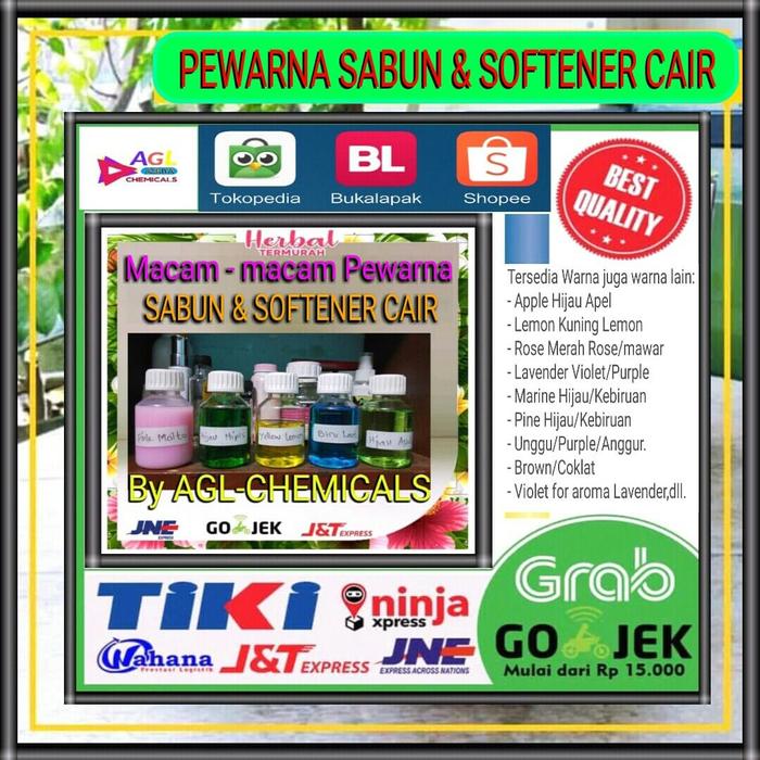 Gambar Pewarna Cair untuk Sabun & Softener isi 100 ml dari Azkiya Green Land Kab. Bekasi Tokopedia