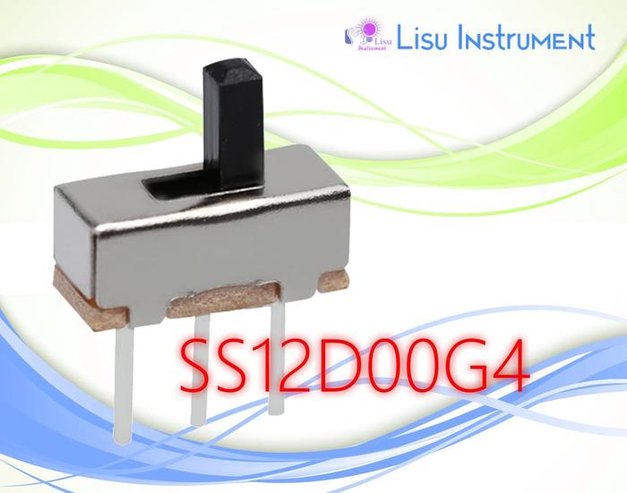 Gambar SS12D00G4 Slide Switch 1P2T 2 Position 3 Pin Handle 4mm Toggle dari Lisu Instruments Kota Depok Tokopedia