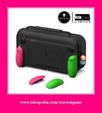 Gambar Nintendo Switch Skull & Co Maxcarry Grip Case Neon Pink & Green dari waroengame M2SQ Kota Administrasi Jakarta Utara 1 Tokopedia