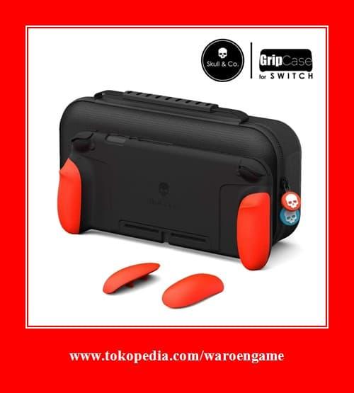 Gambar Nintendo Switch Skull & Co Maxcarry Grip Case Neon Red dari waroengame M2SQ Kota Administrasi Jakarta Utara Tokopedia