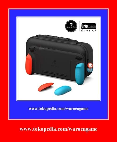 Gambar Nintendo Switch Skull & Co Maxcarry Grip Case Neon Red Blue dari waroengame M2SQ Kota Administrasi Jakarta Utara Tokopedia