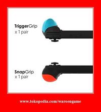 Gambar Nintendo Switch Skull & Co Maxcarry Grip Case Neon Red Blue dari waroengame M2SQ Kota Administrasi Jakarta Utara 4 Tokopedia