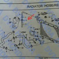 Gambar Tutup Tabung Cadangan Radiator Original Accord/City/CRV/Jazz/Odyssey dari DVM HONDA Kota Tangerang Selatan 3 Tokopedia