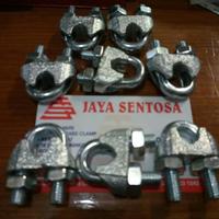 Gambar klem seling 3/8 - 10mm / kuku macan 10 mm / wire clip dari jaya sentosa 164 Kota Administrasi Jakarta Pusat 3 Tokopedia