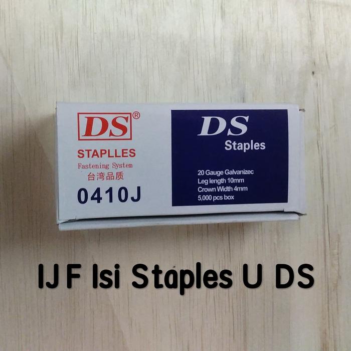 Gambar Isi Staples U DS @5000 pcs dari intijayaframefiber Kota Administrasi Jakarta Barat Tokopedia