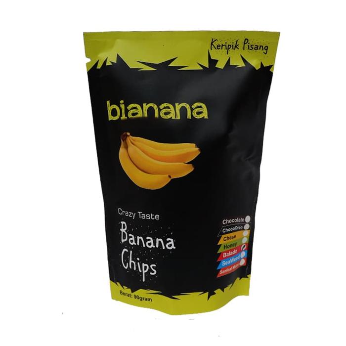 Gambar Keripik Pisang Bianana Balado - 90gr dari Indonesia Mall Jakarta Selatan Tokopedia
