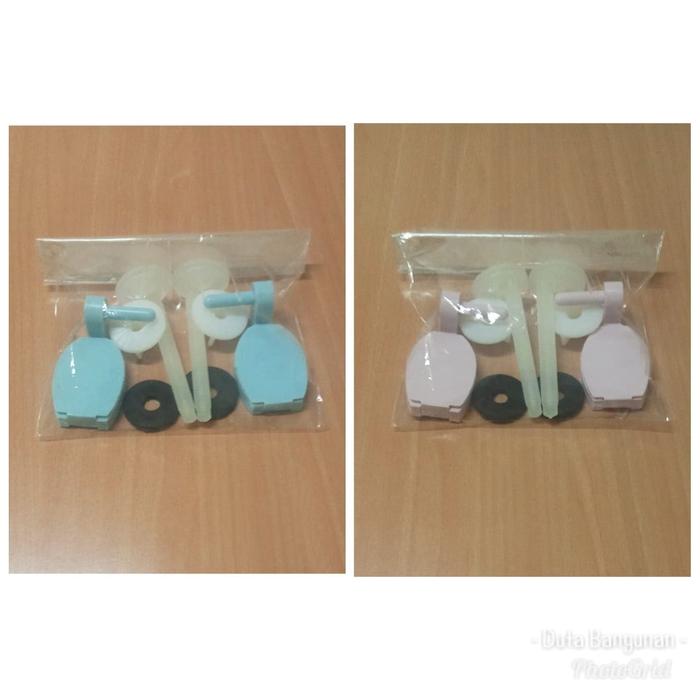 Gambar Baut Engsel Tutup Kloset / Closet Duduk dari Duta Bangunan tokopedia Kota Administrasi Jakarta Utara Tokopedia