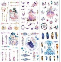 Gambar 6in1 Pretty Warrior Label Memo Sticker Pack -Stiker Set Journal Diary dari seasoncraft gallery Kota Depok 2 Tokopedia