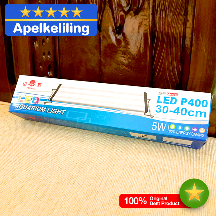 Gambar Lampu LED YAMANO P400 Aquarium Aquascape 30-40 cm dari apelkeliling Kota Tangerang Selatan Tokopedia