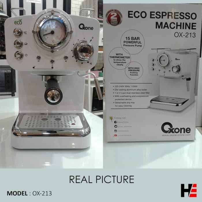 Gambar Home Eco Espresso Machine Oxone OX-213 Alat Pembuat Kopi Espresso dari gilang-shop Kota Depok Tokopedia