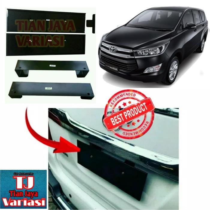 Gambar Tatakan Dudukan Plat Nomor Model Mobil Pejabat For New Innova Reborn dari TIAN JAYA VARIASI Kota Administrasi Jakarta Pusat Tokopedia