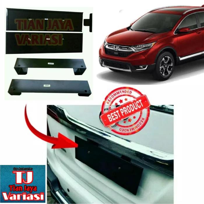 Gambar Tatakan Dudukan Plat Nomor Mobil Model Pejabat For Honda New CRV dari TIAN JAYA VARIASI Kota Administrasi Jakarta Pusat Tokopedia
