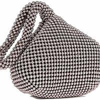 Gambar Evening Clutches Handbag Crystal Diamante Pouch Shaped Wrist Hand Bag dari Jusowi Kab. Deli Serdang 1 Tokopedia