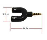 Gambar Murah Splitter Audio Shape U 3.5mm ke Headphone & Mic dari Trends Castle Jakarta Pusat 2 Tokopedia