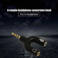 Gambar Murah Splitter Audio Shape U 3.5mm ke Headphone & Mic dari Trends Castle Jakarta Pusat 3 Tokopedia