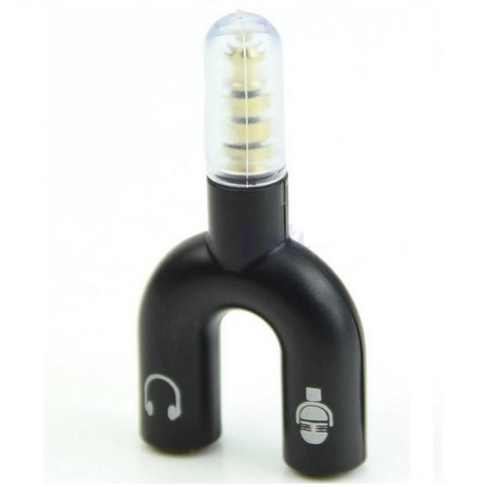 Gambar Murah Splitter Audio Shape U 3.5mm ke Headphone & Mic dari Trends Castle Jakarta Pusat Tokopedia