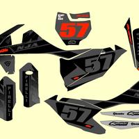 Gambar Decal KTM TEBAL bahan 3M dari austine mx store Kab. Bandung 2 Tokopedia