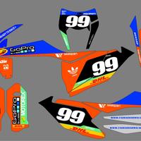 Gambar Decal KTM TEBAL bahan 3M dari austine mx store Kab. Bandung 5 Tokopedia