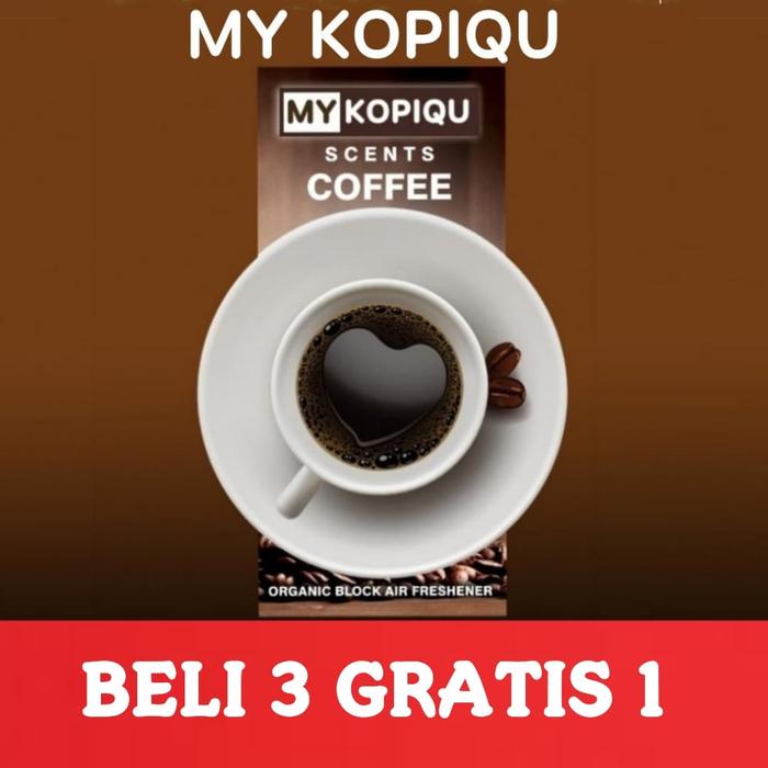 Gambar Parfum Mobil Aroma kopi Coffee My Kopiqu Scent dari Applecarshop Kota Makassar Tokopedia