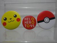 Gambar Pin Pokemon - Pikachu, Squirtle, Pokeball - Size 58mm ( TOTAL = 5pcs ) dari Helo Hero Toys Kota Administrasi Jakarta Barat 3 Tokopedia