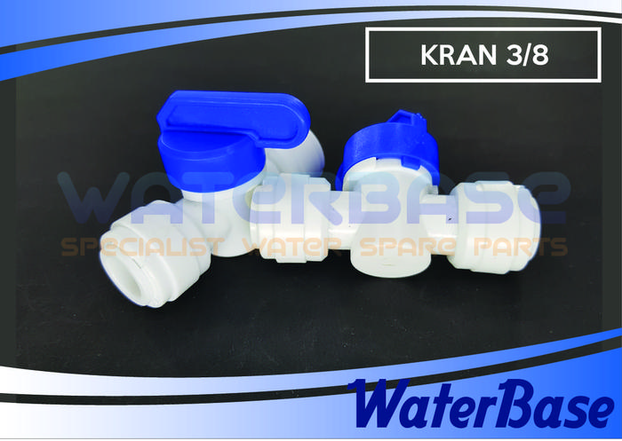 Gambar Kran RO 3/8 to 3/8 inch MADE IN TAIWAN dari WATER BASE Kab. Bandung Barat Tokopedia