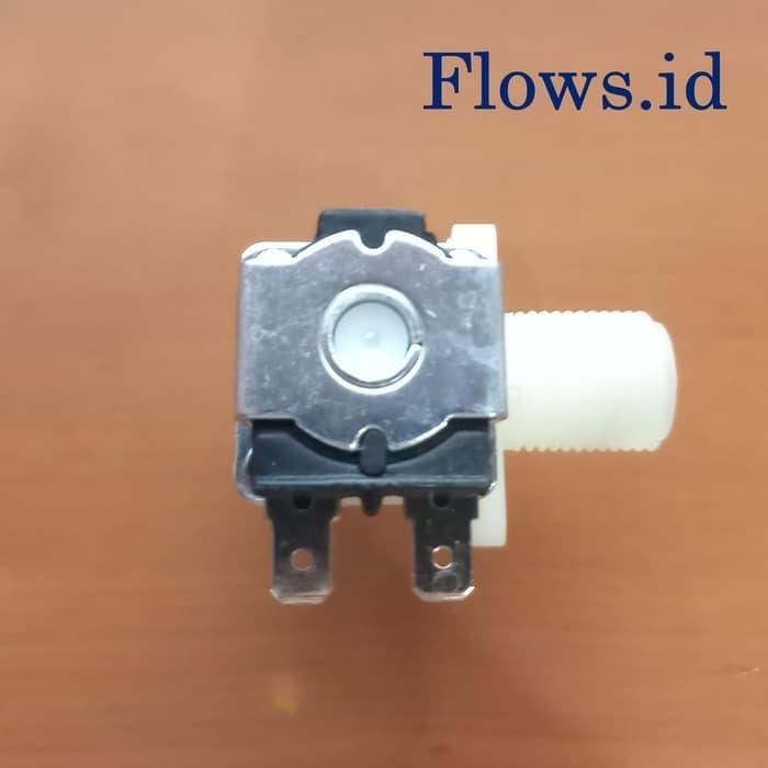 Selenoid Valve Plastik Drat 1/2" x 1/2" Drat AC 220-240 Volt Air 3