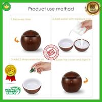 Gambar Air Humidifier Ultrasonic Diffuser Aroma Terapi difuser Aromatherapy - Brown wood dari Variety Super Store Jakarta Utara 4 Tokopedia