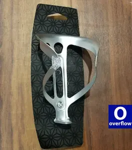 Supacaz Fly Cage Ano Silver