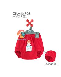 Gambar MIYO Red Celana Pop 0-3m dari lemarianak Kota Administrasi Jakarta Timur 2 Tokopedia