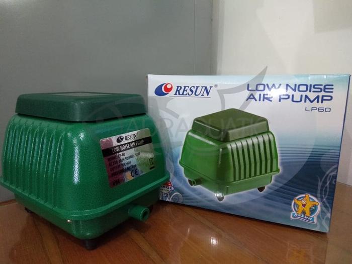 Gambar RESUN LP60 LOW NOISE AIR PUMP POMPA UDARA AERATOR AQUARIUM dari ADRAQUATIC Kota Bandung Tokopedia