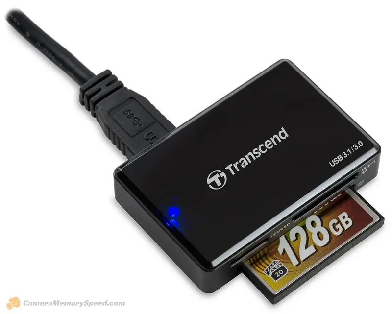 Transcend RDF9 UHS-II USB 3.1/3.0 Card Reader Model TS-RDF9K 1