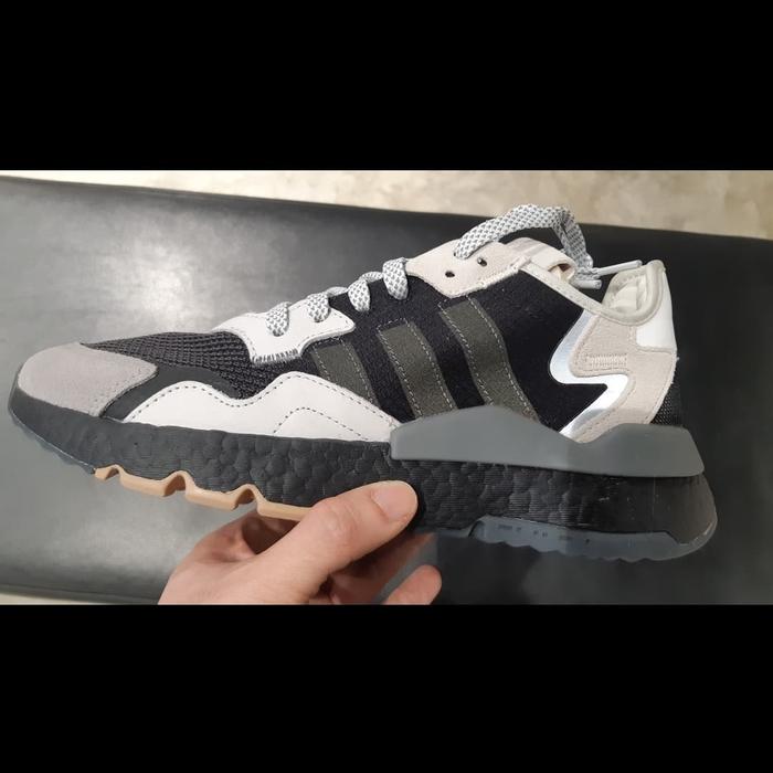 Gambar Adidas NITE JOGGER 2019 V2 OG Black White 100% ORIGINAL dari Sam Sneaker Store Kota Administrasi Jakarta Timur Tokopedia